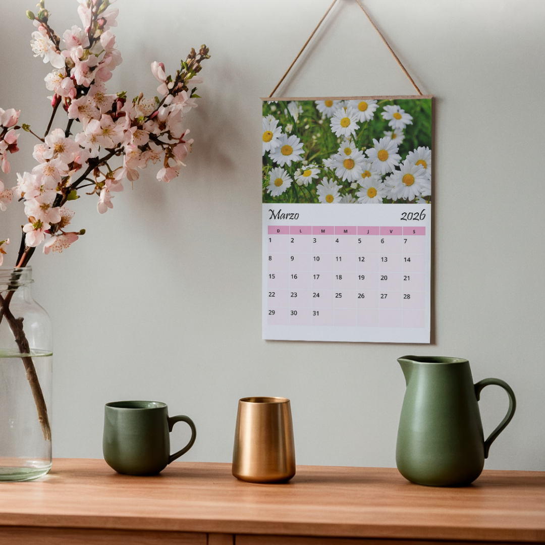 Calendario Floral 2026