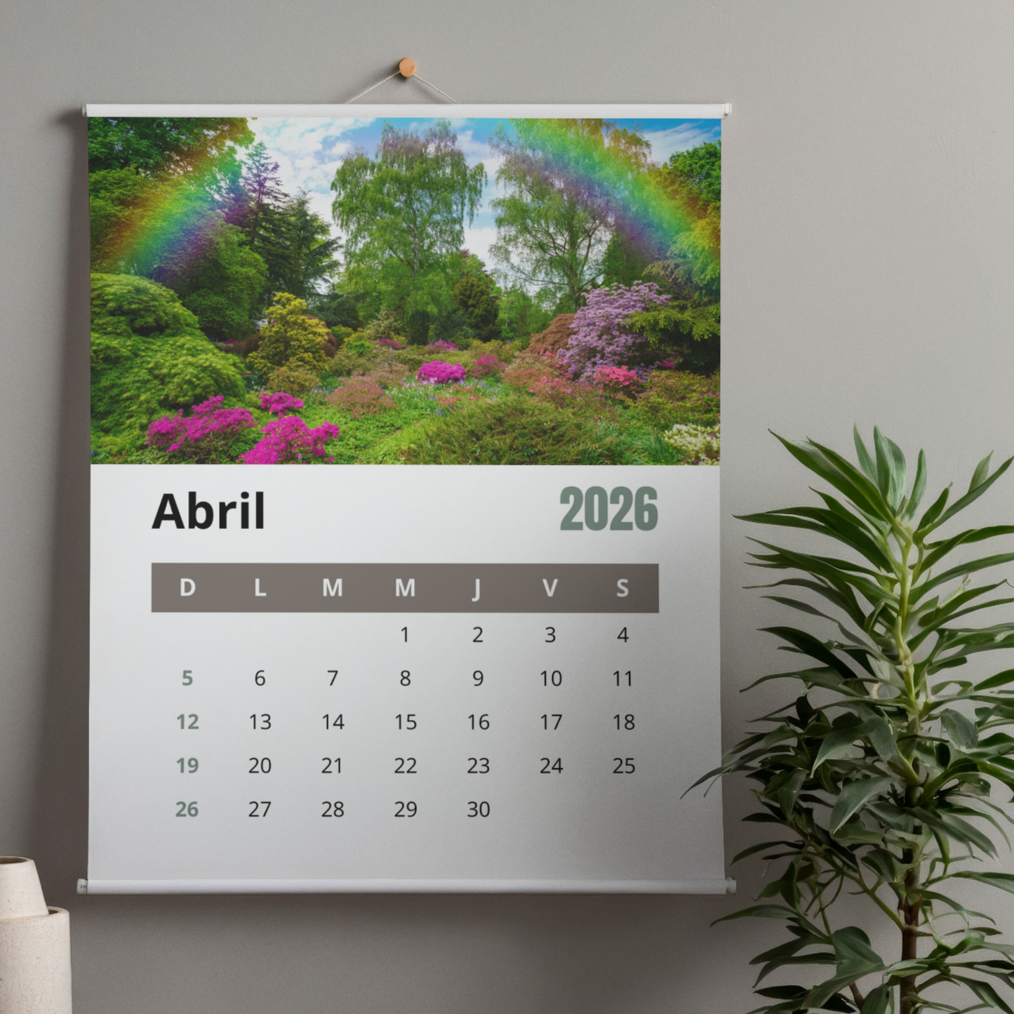 Calendario Naturaleza 2026